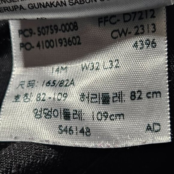 Levis 529 Curvy Straight Jeans Womens Size 14 Mid Rise Black Denim Pants - Picture 6 of 6